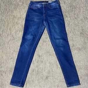 Aeropostale Jeggings Jeans Women’s 2R Dark Blue Mid Rise Stretch Casual Denim